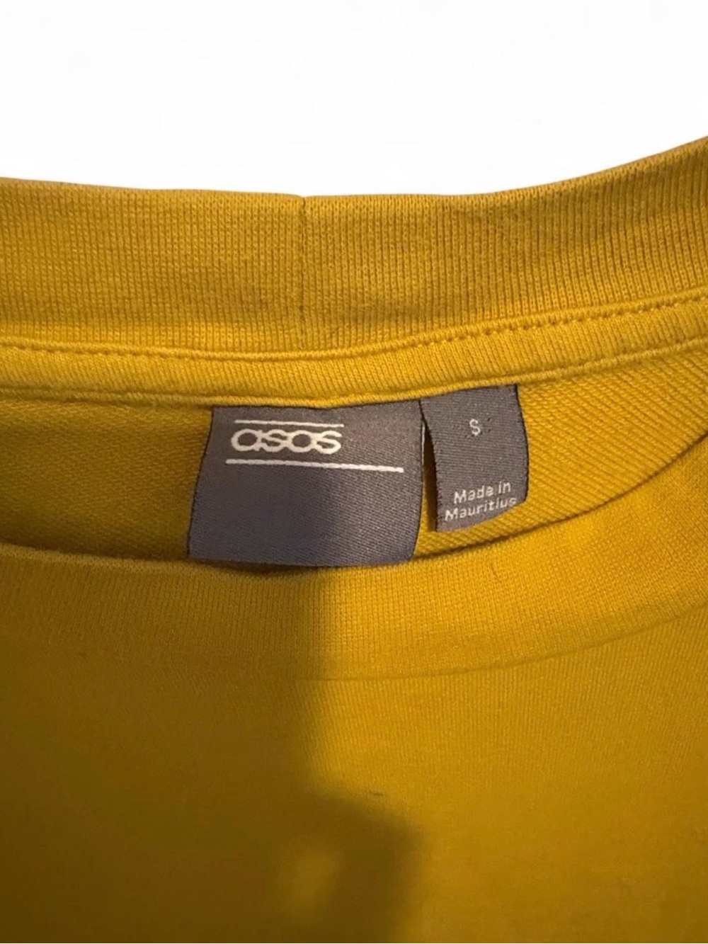 ASOS Mustard Long Sleeve Tee - Picture 2 of 3